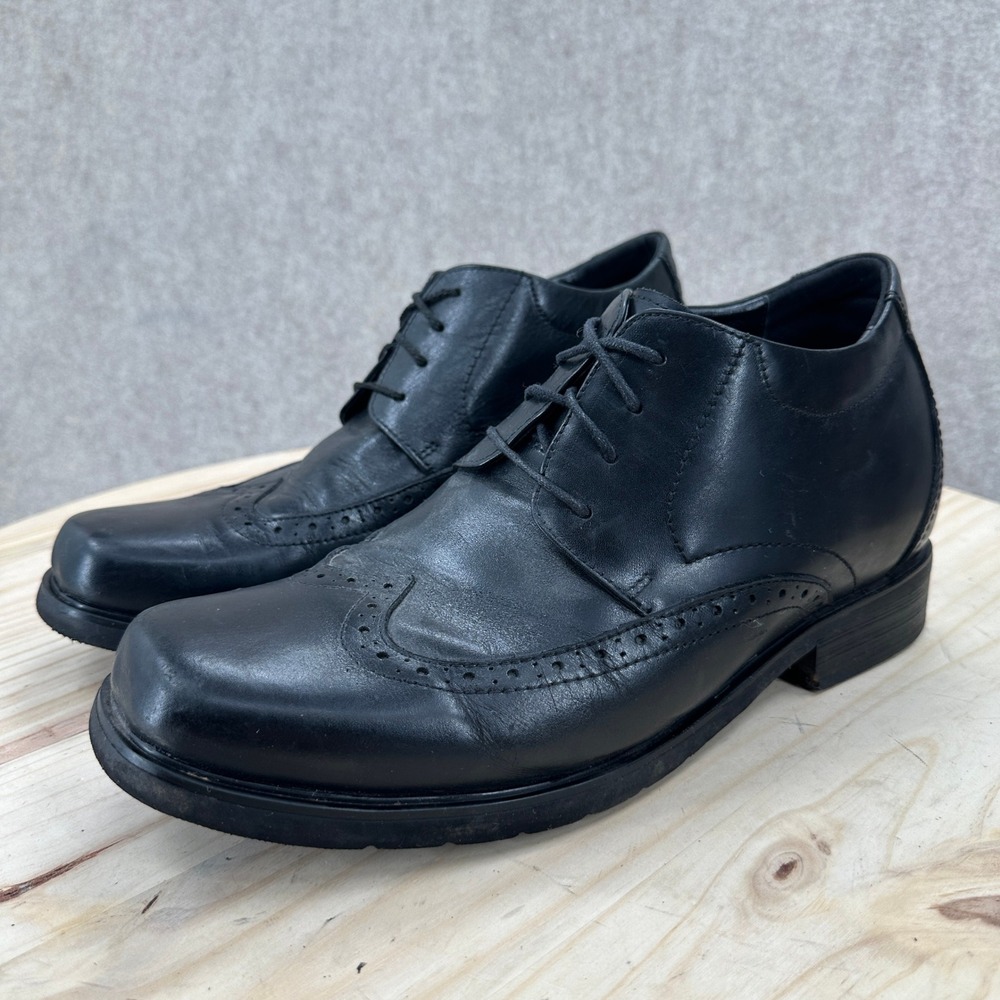 Calto Leather Wingtip Brogue Elevator Oxford Dress Shoes 11.5 Height Increasing